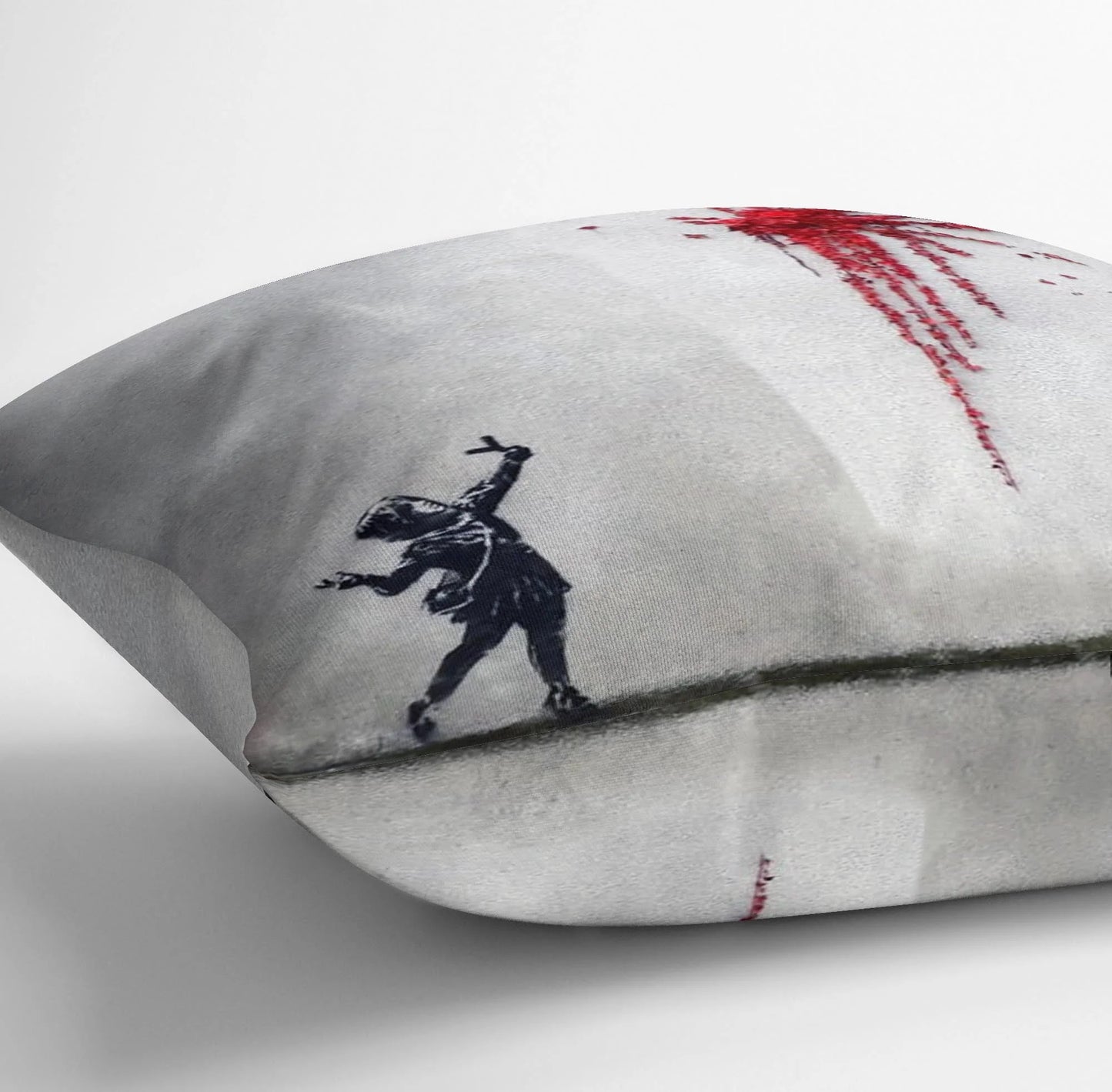 Banksy Valentines Day Marsh Lane Cushion